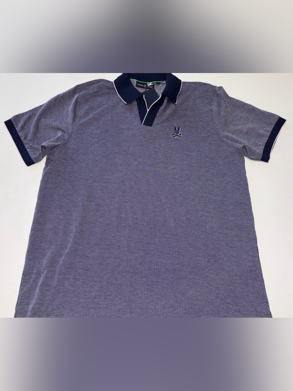 Josiah Johnny Collar Jacquard Polo NWT SIZE